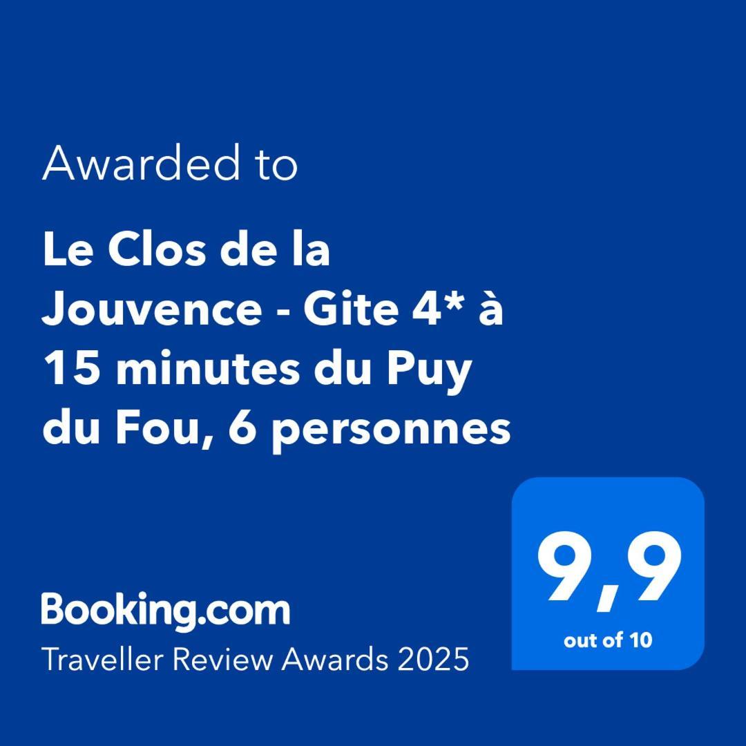 Le Clos De La Jouvence - Gite 4* A 15 Minutes Du Puy Du Fou, 6 Personnes Saint-Laurent-sur-Sèvre Exteriér fotografie